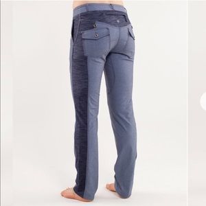 NWOT Lululemon Ride On Pant Deep Indigo